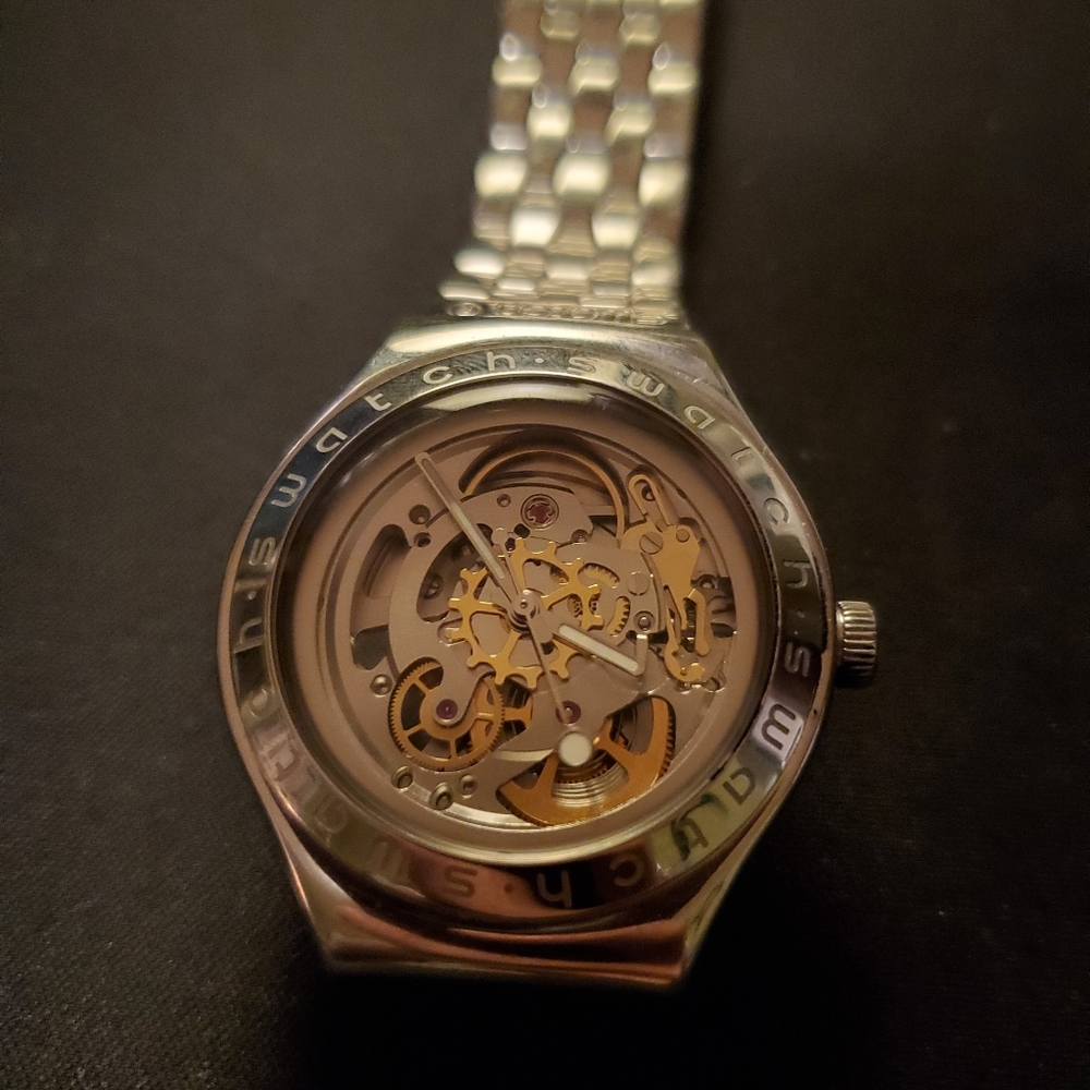 Swatch Body & Soul Skeleton Automatic Watch